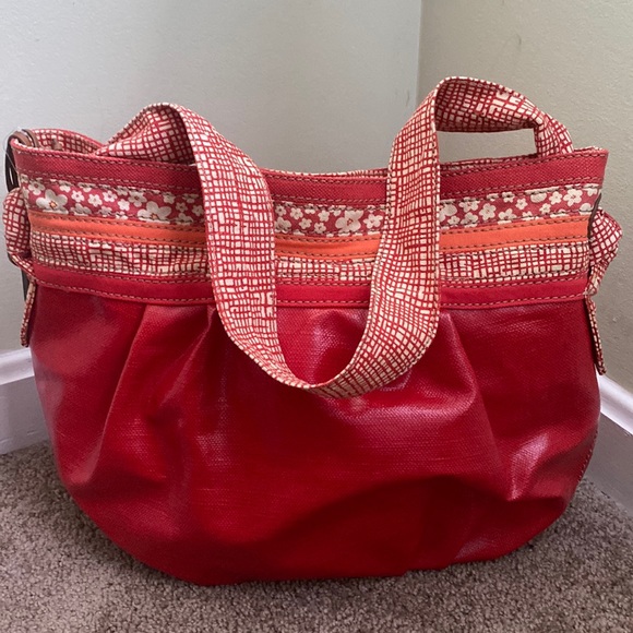 Fossil Bags New Fossil Keyper Coated Canvas Tote Shoulder Bag